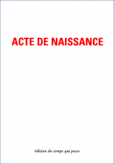 Acte de naissance